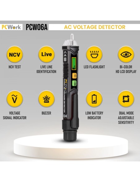 DETECTOR DE VOLTAJE SIN CONTACTO