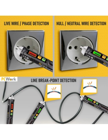 DETECTOR DE VOLTAJE SIN CONTACTO