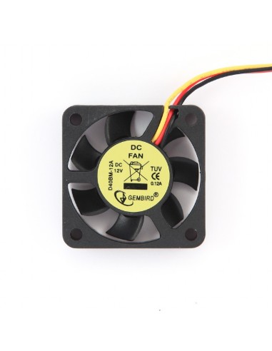 VENTILADOR DE 12V 40x40x10mm 3 CABLES CON CONECTOR DE REFRIGERACION