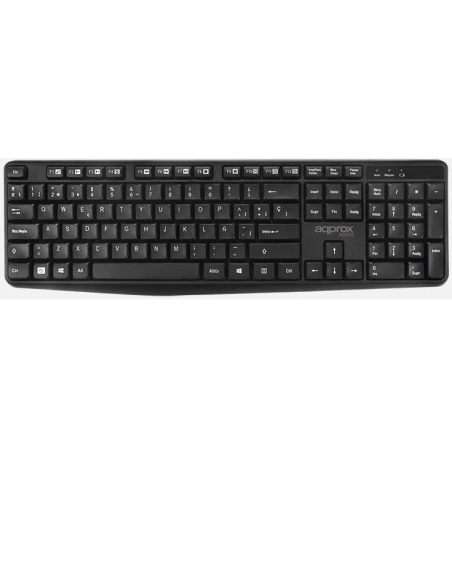 Kit teclado multimedia + ratón inalámbricos