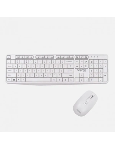 Kit teclado multimedia + ratón inalámbricos