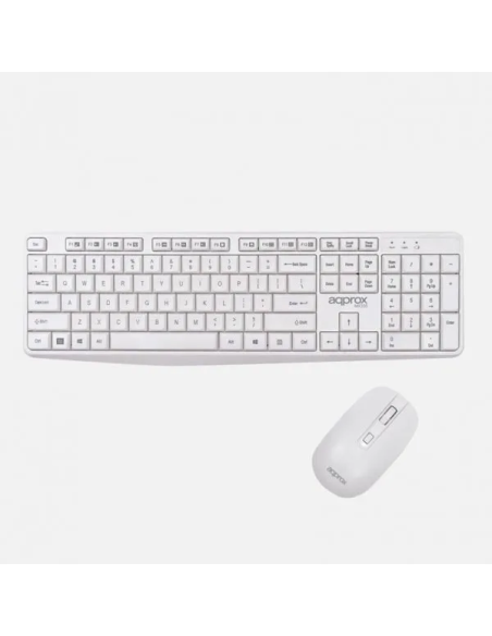 Kit teclado multimedia + ratón inalámbricos