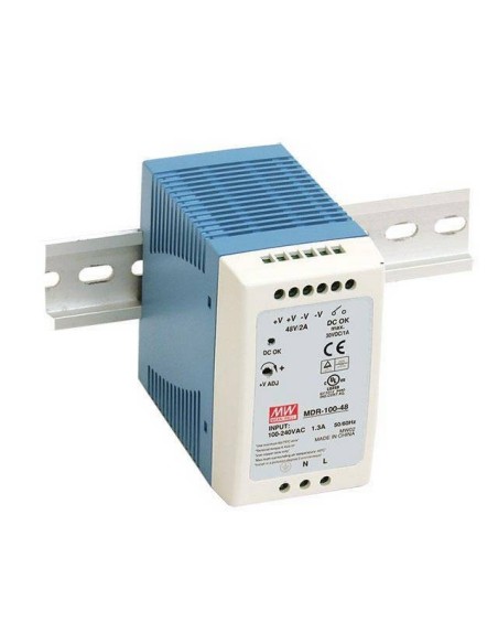 FUENTE CARRIL DIN 100W 12Vdc 7A PFC