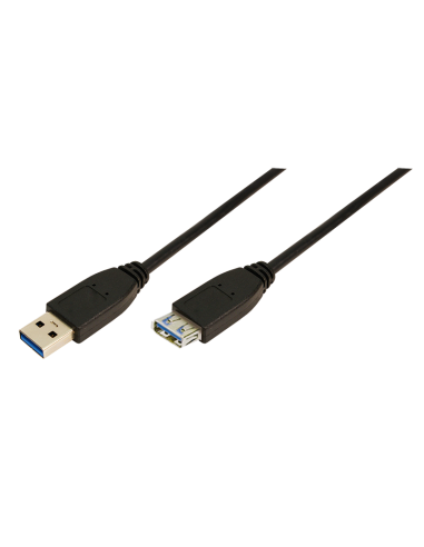 CABLE USB 3.0 A-M/A-H 3MTS