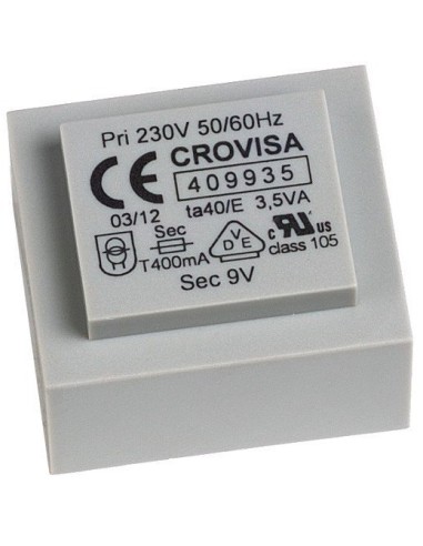TRANSFORMADOR ENCAPSULADO PCB 6V 3.5VA 583mA