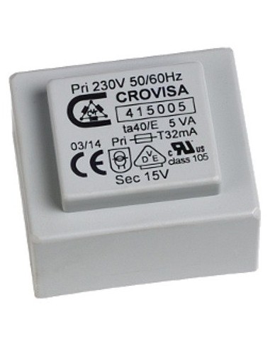 TRANSFORMADOR ENCAPSULADO PCB 12V 5VA 416mA