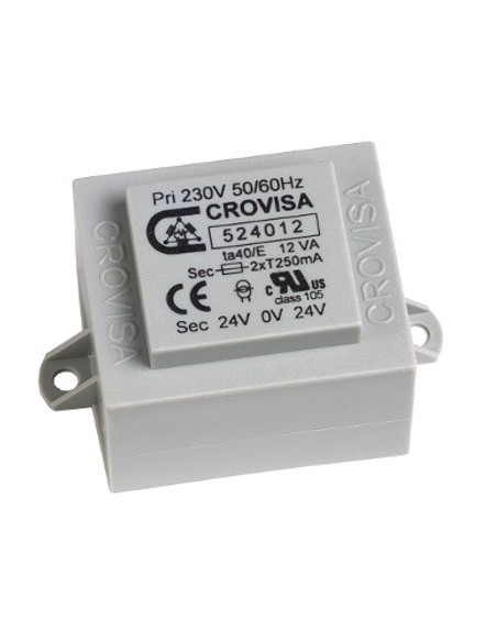 TRANSFORMADOR ENCAPSULADO PCB 2x15V 12VA 2x400mA