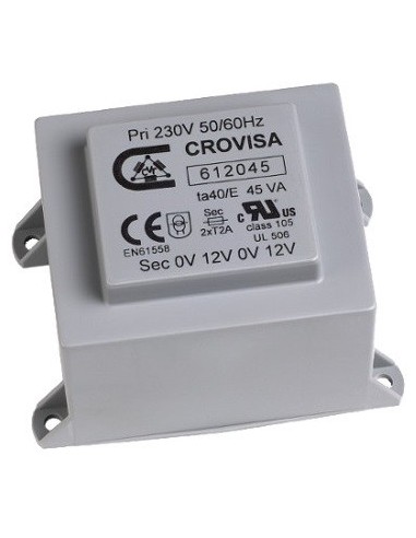 TRANSFORMADOR ENCAPSULADO PCB 12V 45VA 3.75A