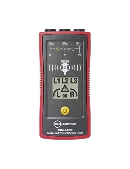 Comprobador de rotación de fases y de motores