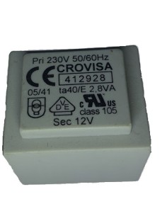 TRANSFORMADOR ENCAPSULADO PCB 24V 2.8VA 116mA