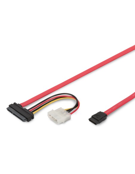 CABLE ALIMENTACIÓN Y DATOS SATA COMBI 0.5CM.