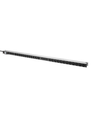 PDU IT básica, 1 fase 32 A, 24 x C13, 4 x C19, cable de alimentación de 3 m, clavija IEC 60309 32 A