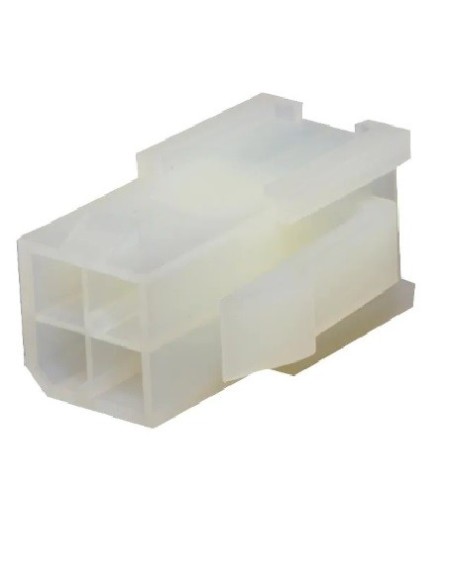 CONECTOR MACHO 4 ENTRADAS