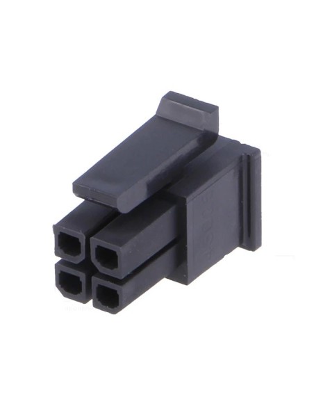 CONECTOR MOLEX MICROFIT HEMBRA DE 4 PINS AEREO