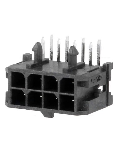 CONECTOR MOLEX MICROFIT 8 VIAS MACHO