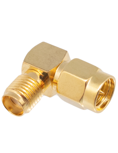 ADAPTADOR SMA MACHO-HEMBR.90º