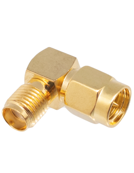 ADAPTADOR SMA MACHO-HEMBR.90º