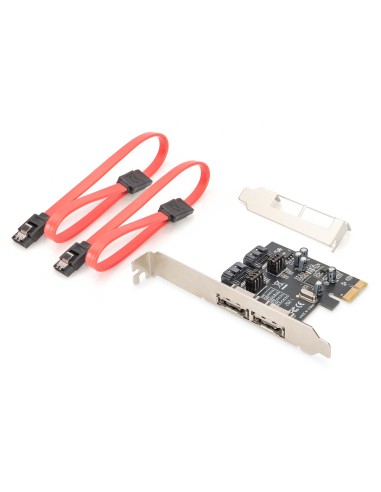 Tarjeta PCI Express SATA III, 2 puertos