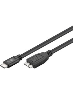 CABLE USB-C A MICRO USB-B 3.0 M/M 1MTS
