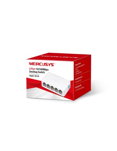 Switch 10/100 5x RJ45 (MS105)