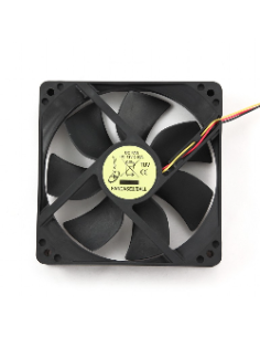 Ventilador 12V 120x120x25mm COJINETE CON CONECTOR 3 PINS 2