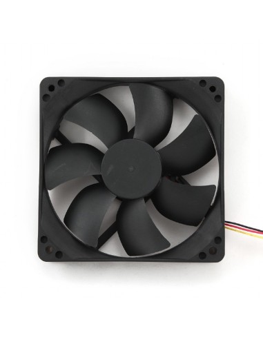 Ventilador 12V 120x120x25mm DE BOLAS CON CONECTOR 3 PINS