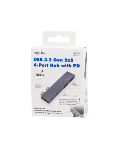 Port Hub USB 3.2 Gen 2x2  4 puertos