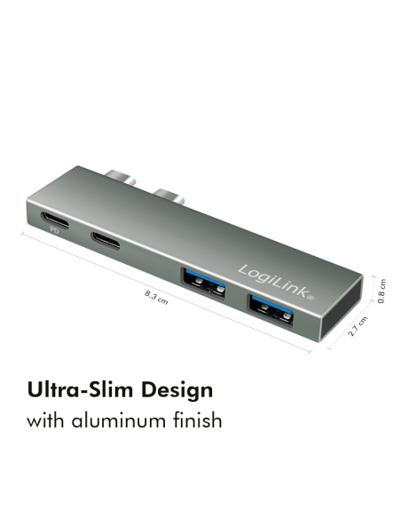 Port Hub USB 3.2 Gen 2x2  4 puertos
