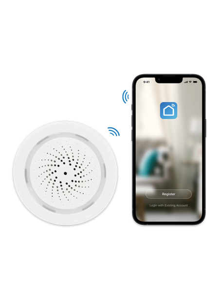 Alarma de seguridad Wifi