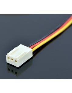 Ventilador 12V 90x90x25mm DE BOLAS 3 PINS CON CONECTOR 2