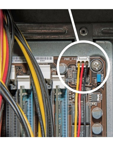 Ventilador 12V 90x90x25mm DE BOLAS 3 PINS CON CONECTOR