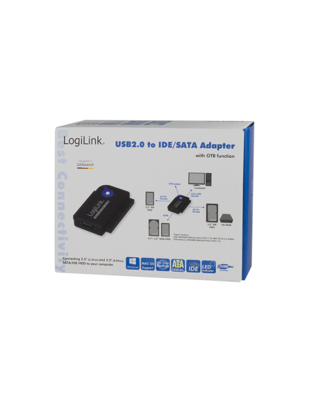 Adaptador USB 2.0 a IDE/SATA
