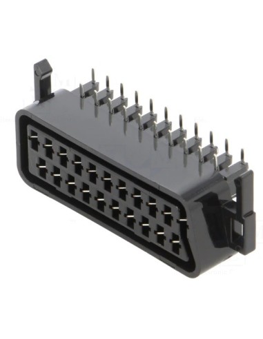 BASE SCART EUROCONECTOR HEMBRA PCB 90º