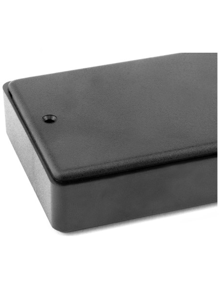 CAJA UNIVERSAL DE PLASTICO NEGRA 91X58X22mm