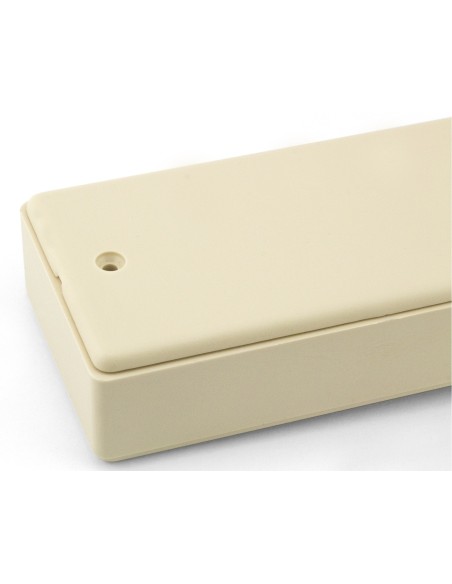 CAJA UNIVERSAL DE PLASTICO BLANCA 121X55X31mm