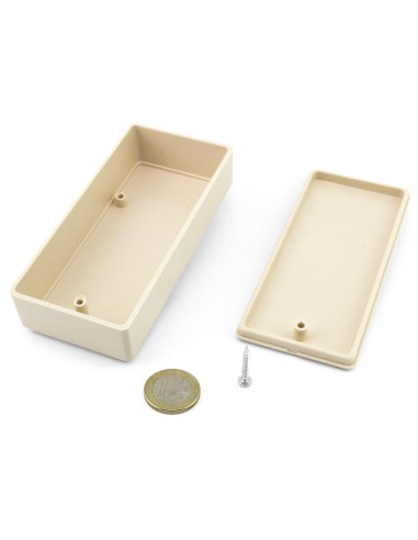 CAJA UNIVERSAL DE PLASTICO BLANCA 121X55X31mm