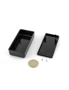CAJA UNIVERSAL DE PLASTICO NEGRA 79x40x20 mm. 2