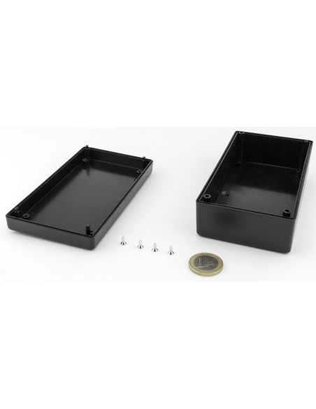 CAJA UNIVERSAL ABS NEGRA 125X70X45mm