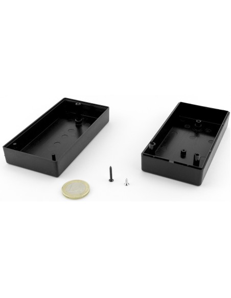 CAJA UNIVERSALE NEGRA 107x55x36 mm. ABS
