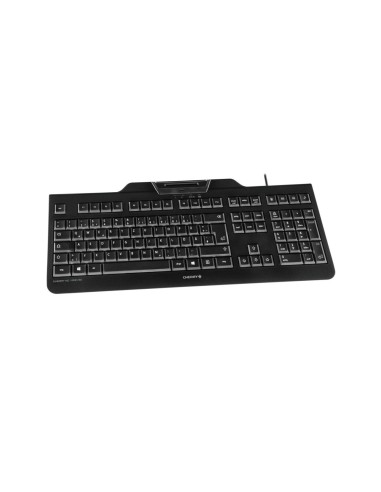 Teclado USB con lector de tarjetas DNI