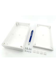 CAJA PLASTICO UNIVERSAL ABS 200X112X51mm NEGRA 2