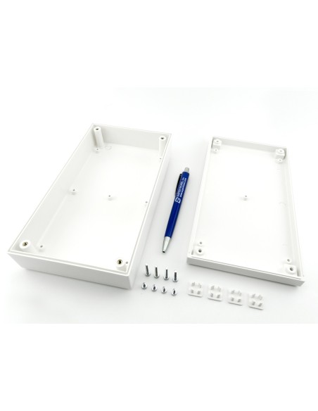 CAJA PLASTICO UNIVERSAL ABS 200X112X51mm NEGRA