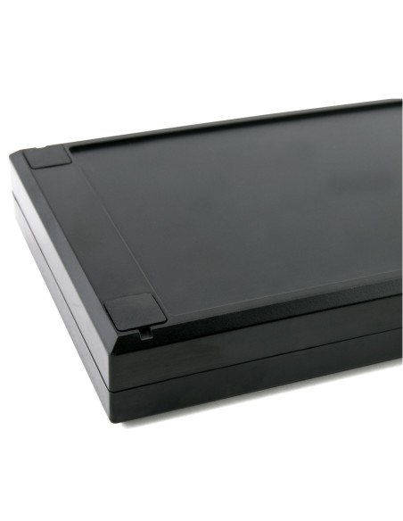 CAJA PLASTICO UNIVERSAL ABS 200X112X51mm NEGRA