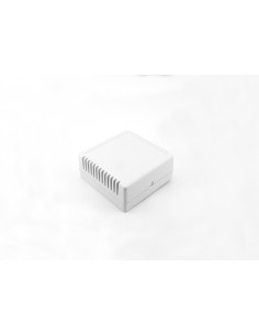 CAJA PLASTICO COLOR BLANCO 84x84x36mm IDEAL PARA SENSORES