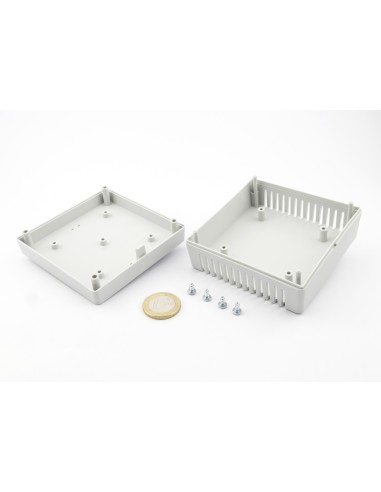 CAJA PLASTICO COLOR BLANCO 84x84x36mm IDEAL PARA SENSORES