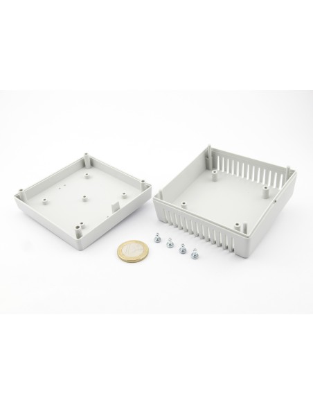 CAJA PLASTICO COLOR BLANCO 84x84x36mm IDEAL PARA SENSORES