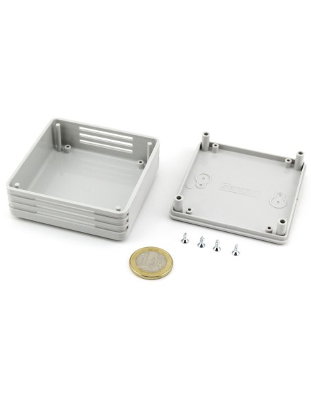 CAJA PLASTICO 71X71X27mm BLANCA IDEAL PARA SENSORES
