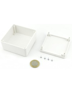 CAJA PLASTICO ABS BLANCA 69x69x37 mm 2