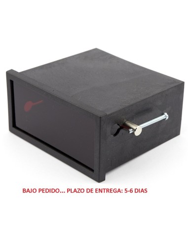 CAJA PLASTICO NEGRA 80X97X48mm CONECTABLE