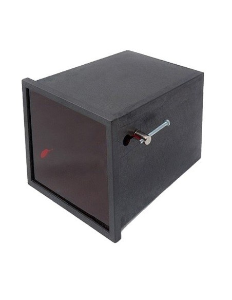 CAJA PLASTICO CONECTABLE 133X96X96mm NEGRA